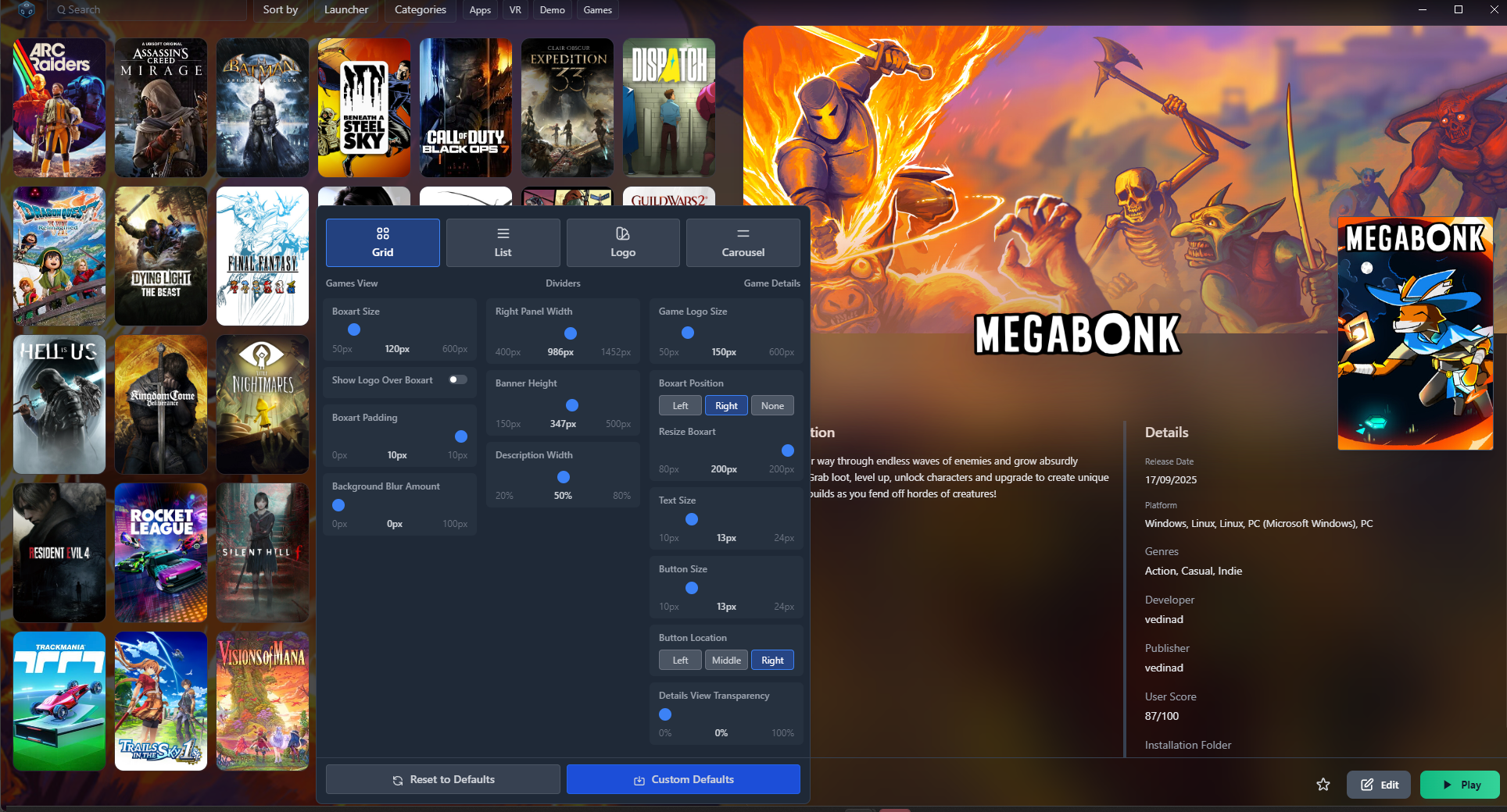 View Personalization - 0